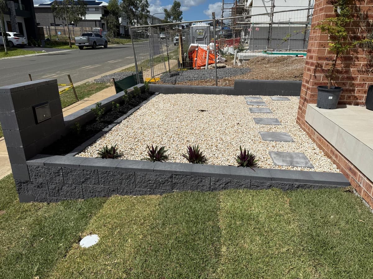 Moorebank NSW landscaping transformation